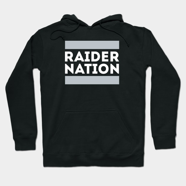 Raider Nation Hoodie by Funnyteesforme